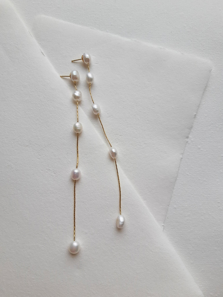 Kakonia Ensemble Collier Perles, Boucles D'Oreilles Et Bracelet - Bijoux Mariée